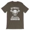 Beware Serious Lacrosse Kid Lacrosse Lovers T-Shirt - Image 8