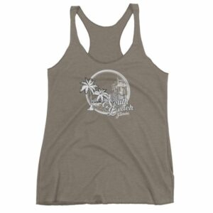 South Beach Miami Florida Vintage Beach Women's tank top - Image 6