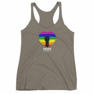 LGBT Pride Love Wins Rainbow Heart Pride Month Awareness Women's tank top - Image 6