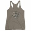 Surfing T-Rex Cool Surfing Dinosaur Women's tank top - Image 6