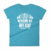 My Goal Is Be As Wonderful As My Cat Thinks I Am Women's T-Shirt - Image 13