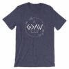God is Greater Than the Highs and Lows Christian T-Shirt - Image 3