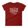 Pizza Alone Won't Fill The Emptiness of Your Soul Women's T-Shirt - Image 14