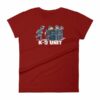 Police K9 Unit Sheepdog LEO Police Dog Funny Women's T-Shirt - Image 14