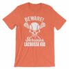Beware Serious Lacrosse Kid Lacrosse Lovers T-Shirt - Image 12
