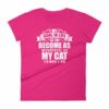 My Goal Is Be As Wonderful As My Cat Thinks I Am Women's T-Shirt - Image 16