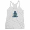 Meditating Lotus Asana Seven Chakras Meditation Yoga Women's tank top - Image 11