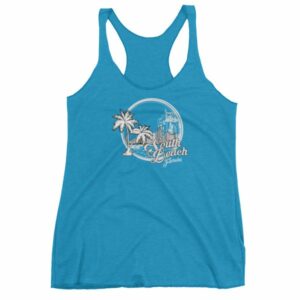 South Beach Miami Florida Vintage Beach Women's tank top - Image 11