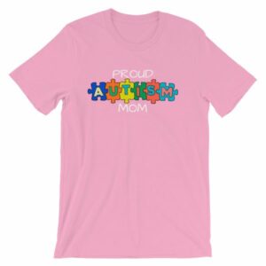 Proud Autism Mom Autism Awareness T-Shirt - Image 13