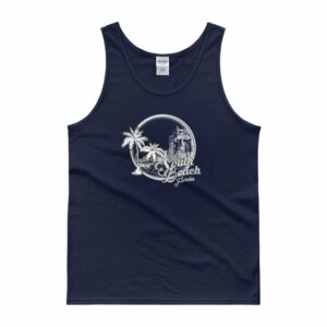 South Beach Miami Florida Vintage Beach Tank top - Image 2
