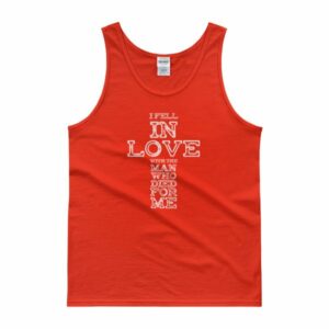 I Fell In Love With The Man Who Died For Me Christian T-Shirt Tank top - Image 6