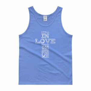 I Fell In Love With The Man Who Died For Me Christian T-Shirt Tank top - Image 5