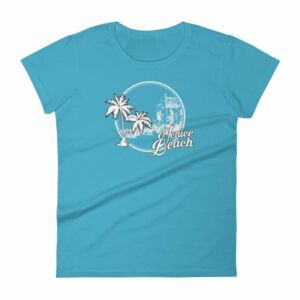Venice Beach Los Angeles California Vintage Women's T-Shirt - Image 11