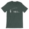 Husband Wanted Stick Figure Family Position Open T-Shirt - Image 3
