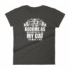 My Goal Is Be As Wonderful As My Cat Thinks I Am Women's T-Shirt - Image 2