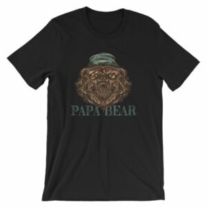 Papa Bear Grizzly Bear Daddy T-Shirt