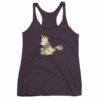 Cute Unicorn Farting Rainbow Clouds Funny Unicorn Women's tank top - Image 8