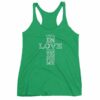 I Fell In Love With The Man Who Died For Me Christian Women's tank top - Image 10