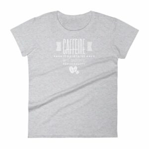 Caffeine It Maintains My Sunny Personality Coffee Women's T-Shirt - Image 7