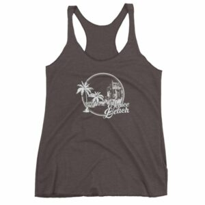 Venice Beach Los Angeles California Vintage Women's tank top - Image 2