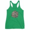 Surfing T-Rex Cool Surfing Dinosaur Women's tank top - Image 10