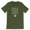Coffee Doesn't Ask Me Stupid Questions Funny T-Shirt - Image 5