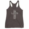 I Fell In Love With The Man Who Died For Me Christian Women's tank top - Image 2
