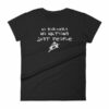No Borders No Nations Just People Anarchist Women's T-Shirt