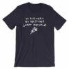 No Borders No Nations Just People Anarchist T-Shirt - Image 6