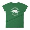 California Republic State Bear 1850 Golden State Women's T-Shirt - Image 8