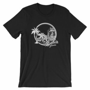 South Beach Miami Florida Vintage Beach T-Shirt