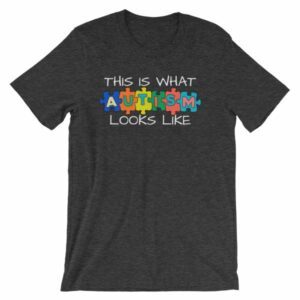 This Is What Autism Looks Like Autism Awareness T-Shirt - Image 6