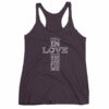 I Fell In Love With The Man Who Died For Me Christian Women's tank top - Image 8