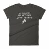 No Borders No Nations Just People Anarchist Women's T-Shirt - Image 2