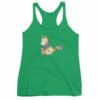 Cute Unicorn Farting Rainbow Clouds Funny Unicorn Women's tank top - Image 10