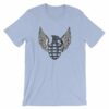Grenade and Wings - Vintage Pineapple Hand Grenade T-Shirt - Image 9