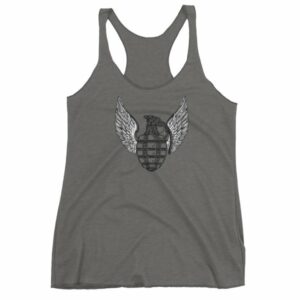 Grenade and Wings - Vintage Pineapple Hand Grenade Women's tank top