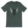 Grenade and Wings - Vintage Pineapple Hand Grenade T-Shirt - Image 2