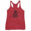 Grenade and Roses - Vintage Hand Grenade Tattoo Art Women's tank top - Image 12
