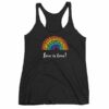 Pride Love is Love Mosaic Rainbow Pride Month Women's tank top