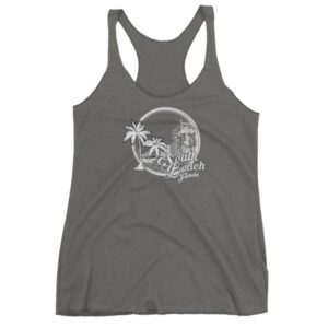 South Beach Miami Florida Vintage Beach Women's tank top - Image 4