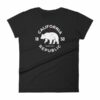 California Republic State Bear 1850 Golden State Women's T-Shirt