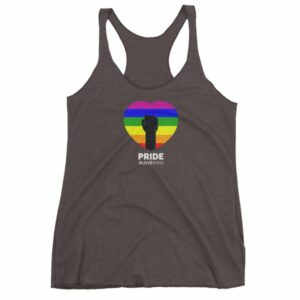LGBT Pride Love Wins Rainbow Heart Pride Month Awareness Women's tank top - Image 2