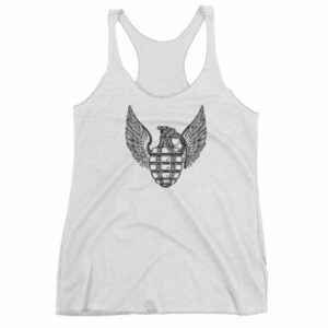 Grenade and Wings - Vintage Pineapple Hand Grenade Women's tank top - Image 8