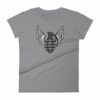 Grenade and Wings - Vintage Pineapple Hand Grenade Women's T-Shirt - Image 2