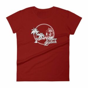 Venice Beach Los Angeles California Vintage Women's T-Shirt - Image 12