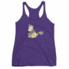 Cute Unicorn Farting Rainbow Clouds Funny Unicorn Women's tank top - Image 7