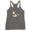 Cute Unicorn Farting Rainbow Clouds Funny Unicorn Women's tank top - Image 4