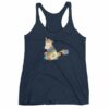 Cute Unicorn Farting Rainbow Clouds Funny Unicorn Women's tank top - Image 5