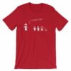Husband Wanted Stick Figure Family Position Open T-Shirt - Image 14